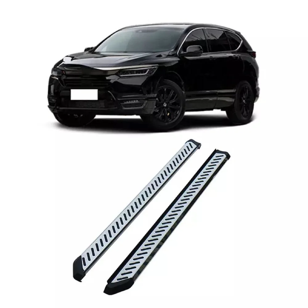 Side Step Strong Weight Capacity SUV Pedal Accessories Straight Running Board Auto Parts Body Kit for Honda CRV Urv 2016-2020